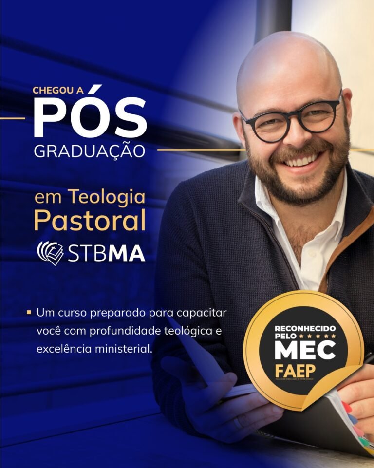 Nova Pós-Graduação em Teologia Pastoral STBMA